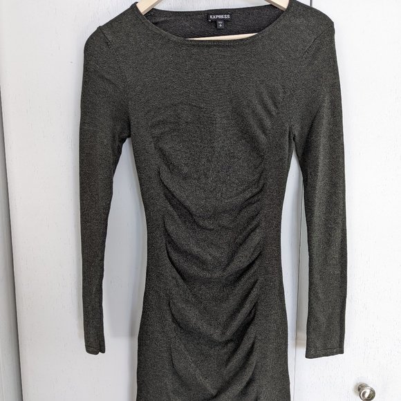 EXPRESS Body con Sweater Dress - Picture 1 of 2
